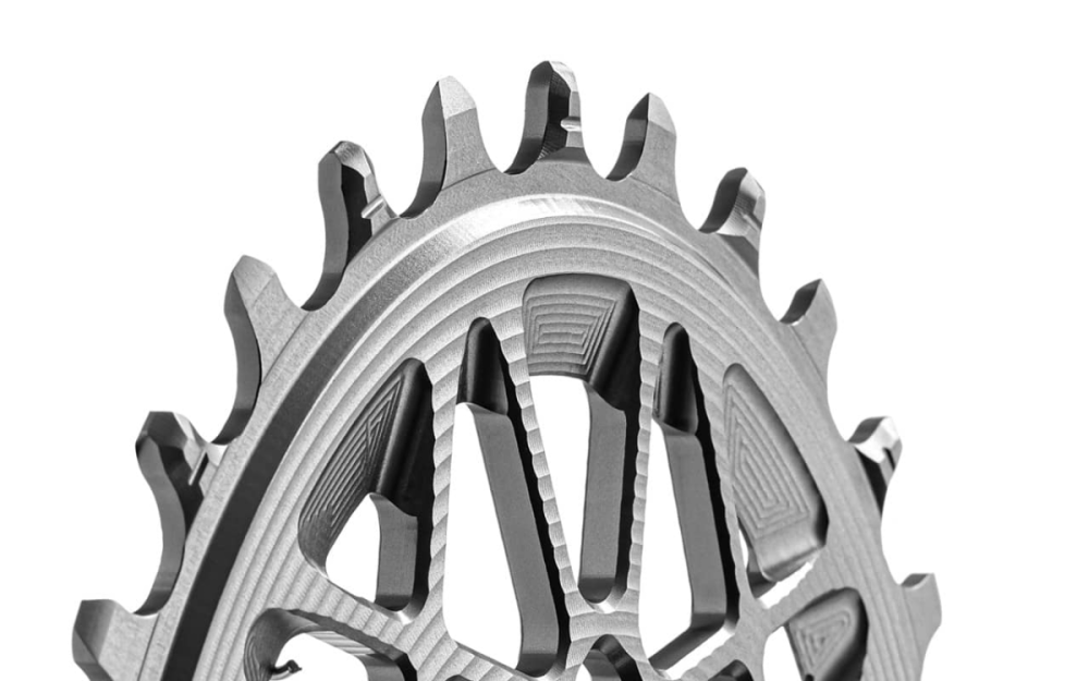 absoluteBLACK absoluteBLACK, Kettenblatt, OVAL Sram Direct-Mount, Transmission, 3mm Versatz, Boost, TITANIUM - ...