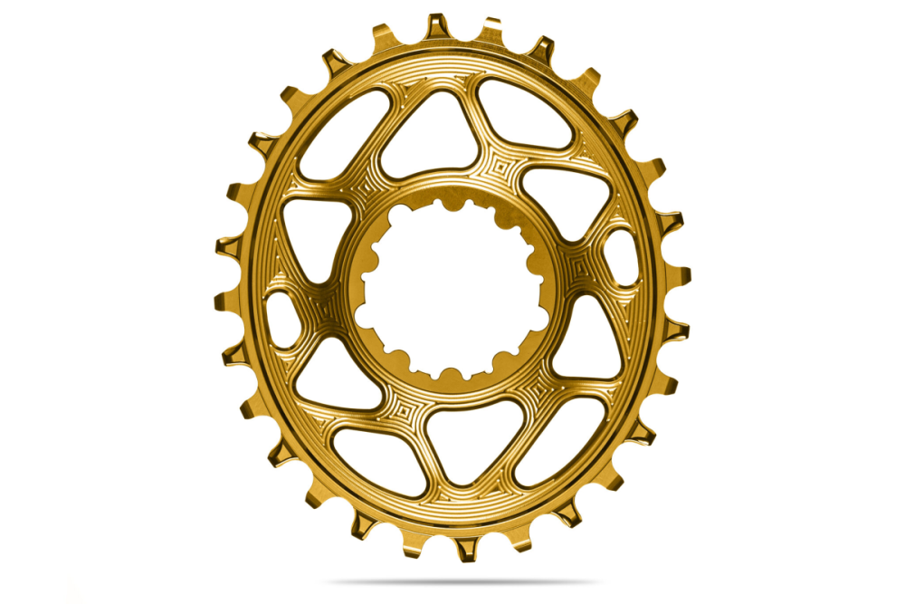 absoluteBLACK absoluteBLACK, Kettenblatt, OVAL, MTB, für Sram, DIRECT MOUNT, GXP, 3mm Versatz, Boost, GOLD, 32 ...