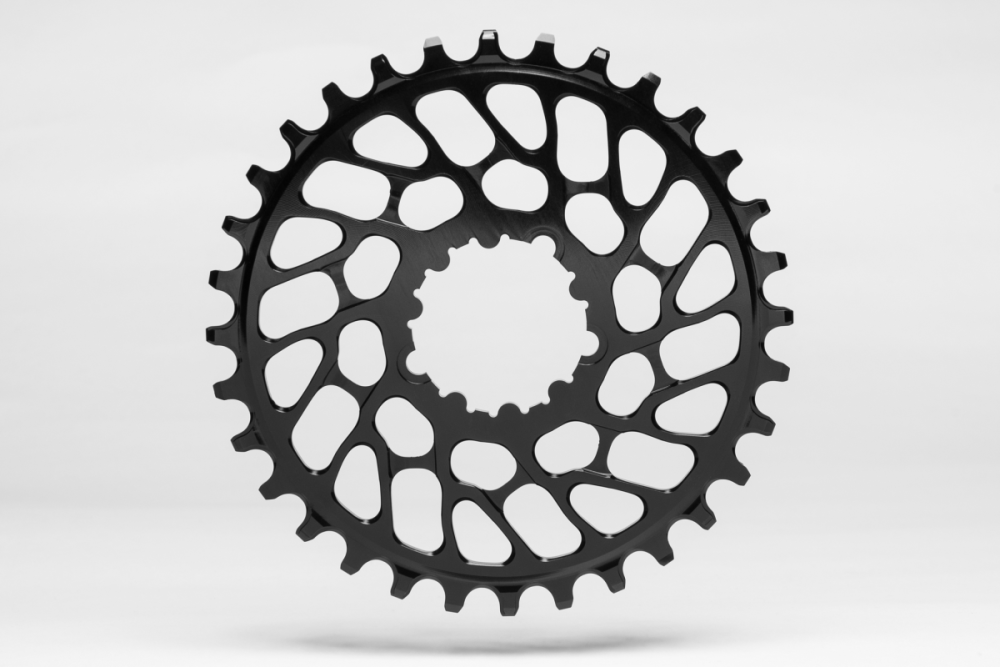 absoluteBLACK Kettenblatt, RUND, MTB, für Sram, DIRECT MOUNT, GXP - N/W, 0mm Versatz, Superboost, SCHWARZ, 32Z