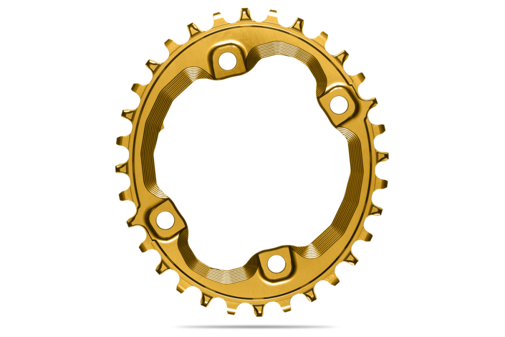 absoluteBLACK absoluteBLACK, Kettenblatt, OVAL, MTB, für Shimano XT M8000/MT700 , assysmetrischer Spider, N/W, ...