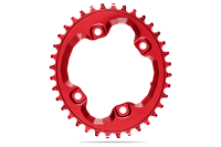 absoluteBLACK absoluteBLACK, Kettenblatt, OVAL, MTB, für Shimano XT M8000/MT700 , assysmetrischer Spider, N/W, ...