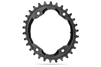 absoluteBLACK absoluteBLACK, Kettenblatt, OVAL, MTB, für Shimano XTR M9000/MT700 , assysmetrischer Spider, BLAC...