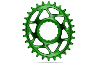 absoluteBLACK absoluteBLACK, Kettenblatt, OVAL, MTB, für RaceFace Cinch, Direct-Mount, - N/W, GREEN, 26 Zähne