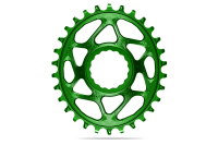 absoluteBLACK absoluteBLACK, Kettenblatt, OVAL, MTB, für RaceFace Cinch, Direct-Mount, - N/W, GREEN, 32 Zähne