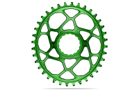 absoluteBLACK absoluteBLACK, Kettenblatt, OVAL, MTB, für RaceFace Cinch, Direct-Mount, Boost 148, GREEN, 36 Zähne