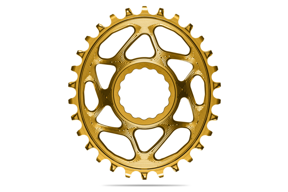 absoluteBLACK absoluteBLACK, Kettenblatt, OVAL, MTB, für RaceFace Cinch, Direct-Mount, - Boost 148, GOLD, 30 Zähne
