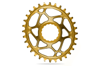 absoluteBLACK absoluteBLACK, Kettenblatt, OVAL, MTB, für RaceFace Cinch, Direct-Mount, - Boost 148, GOLD, 32 Zähne