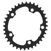 absoluteBLACK absoluteBLACK, Kettenblatt, OVAL, Road, 2-fach 110/5, nicht kompatibel mit Sram, BLACK only - nur...