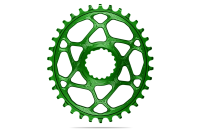 absoluteBLACK absoluteBLACK, Kettenblatt, OVAL, MTB, für Cannondale Hollowgram, DM, GREEN 34 Zähne