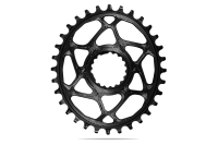 absoluteBLACK absoluteBLACK, Kettenblatt, OVAL, MTB, für Cannondale Hollowgram, DM, BLACK - SCHWARZ, 34 Zähne