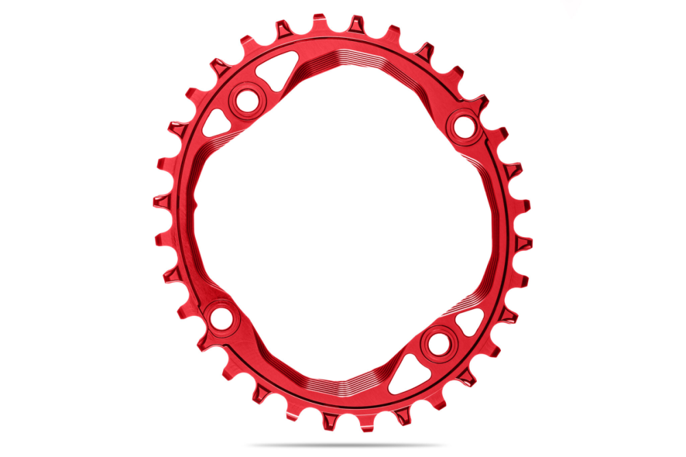 absoluteBLACK absoluteBLACK, Kettenblatt, OVAL, MTB, 104/4, RED - ROT, 30 Zähne