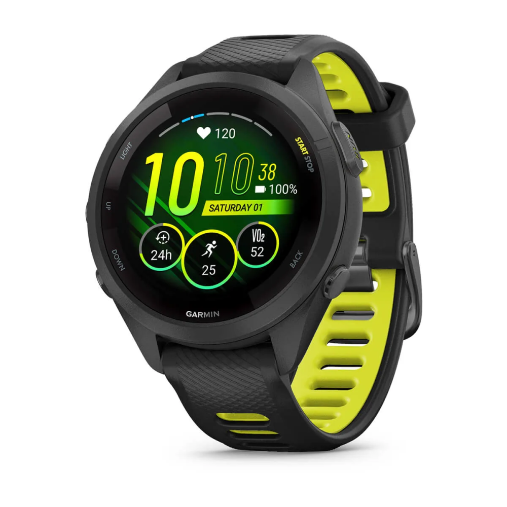 Garmin Forerunner 265S Music, Sportuhr, Schwarz