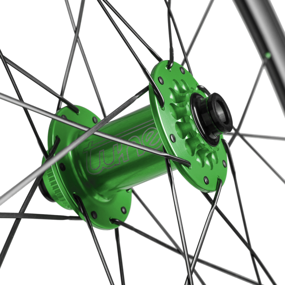 Tune Front Wheel Disc, Road Alu, TSR22D, KillHill CL 24h, 12mm, Standard Bearings