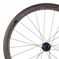 Tune Front Wheel Rim Brake, ROAD CARBON, SB45ed, Mig 20, QR5 Alu Caps